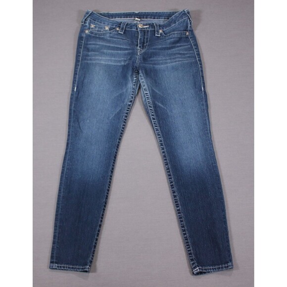 True Religion Denim - True Religion Women's 32 Legging Basic Skinny Jean All Over Natural Stretch